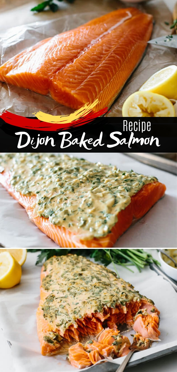 Dijon Baked Salmon