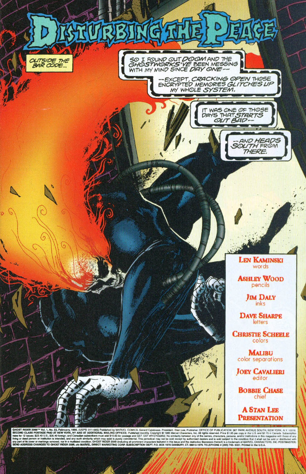 Read online Ghost Rider 2099 comic -  Issue #22 - 3