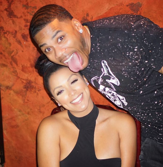 Rapper Nelly and girlfriend Shantel Jackson spark engagement rumors. 