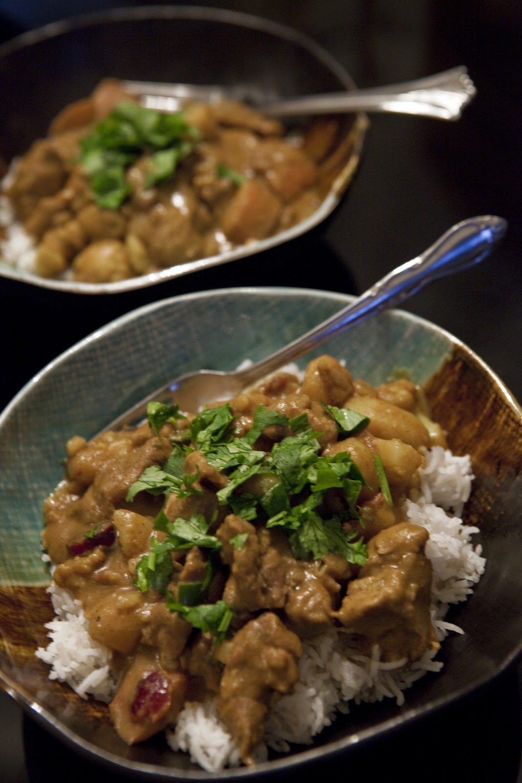 Danube66 Coconut lamb curry with potatoes and cauliflower
