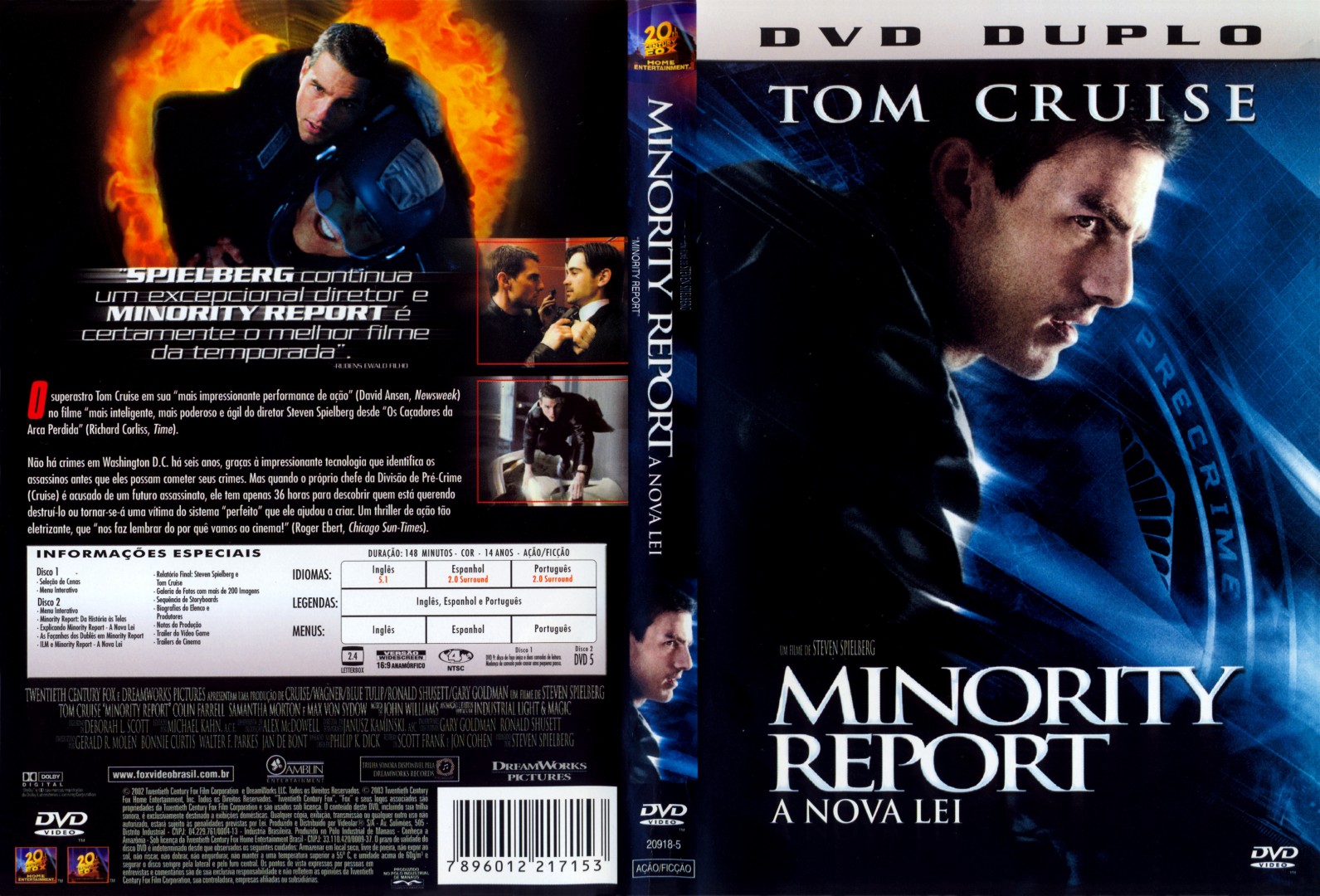 CAPAS DVDR GRATIS Minority Report