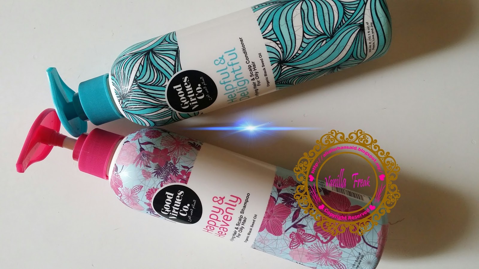 Product Review Good Virtues Co Shampoo Conditioner VANILLA FREAK product-review-good-virtues-co-shampoo-conditioner-vanilla-freak