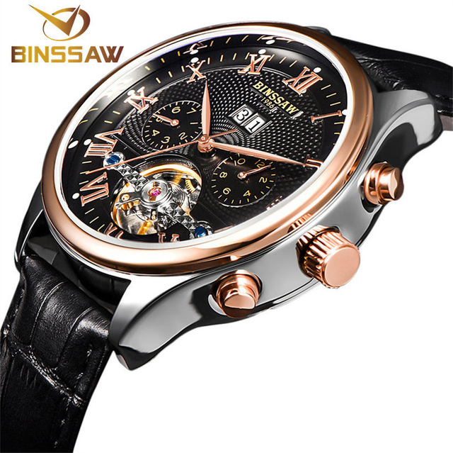Best Military watches under 50 US BINSSAW brand luxury Mens watches