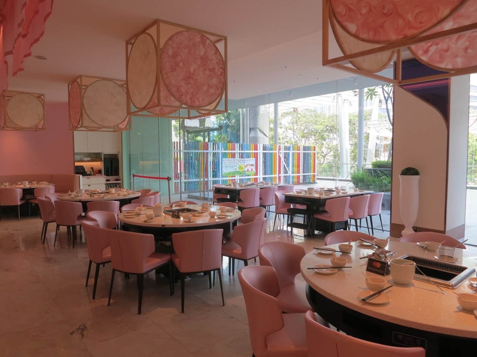 餐厅空间设计颜色篇——粉色系_上海赫筑