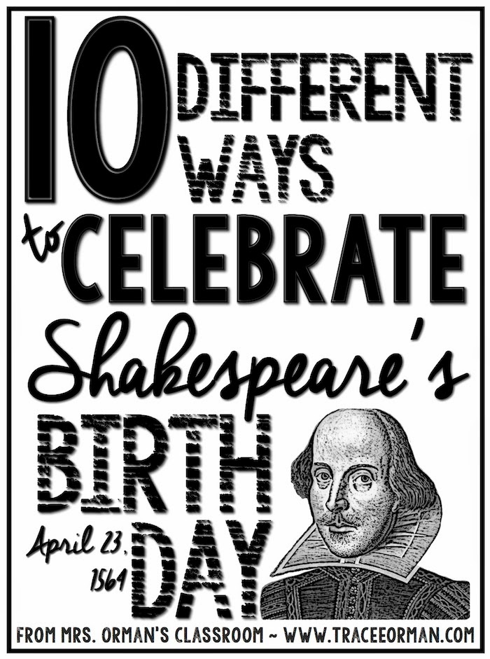 10 Ways to Celebrate Shakespeare's Birthday - www.traceeorman.com