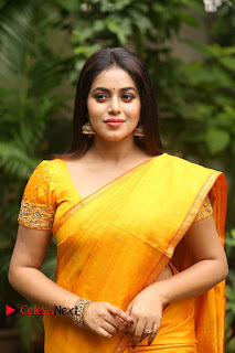 Actress Poorna Pictures in Saree at Avanthika Movie Opening  0022