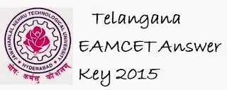 Telangana TS EAMCET Answer Key 2015