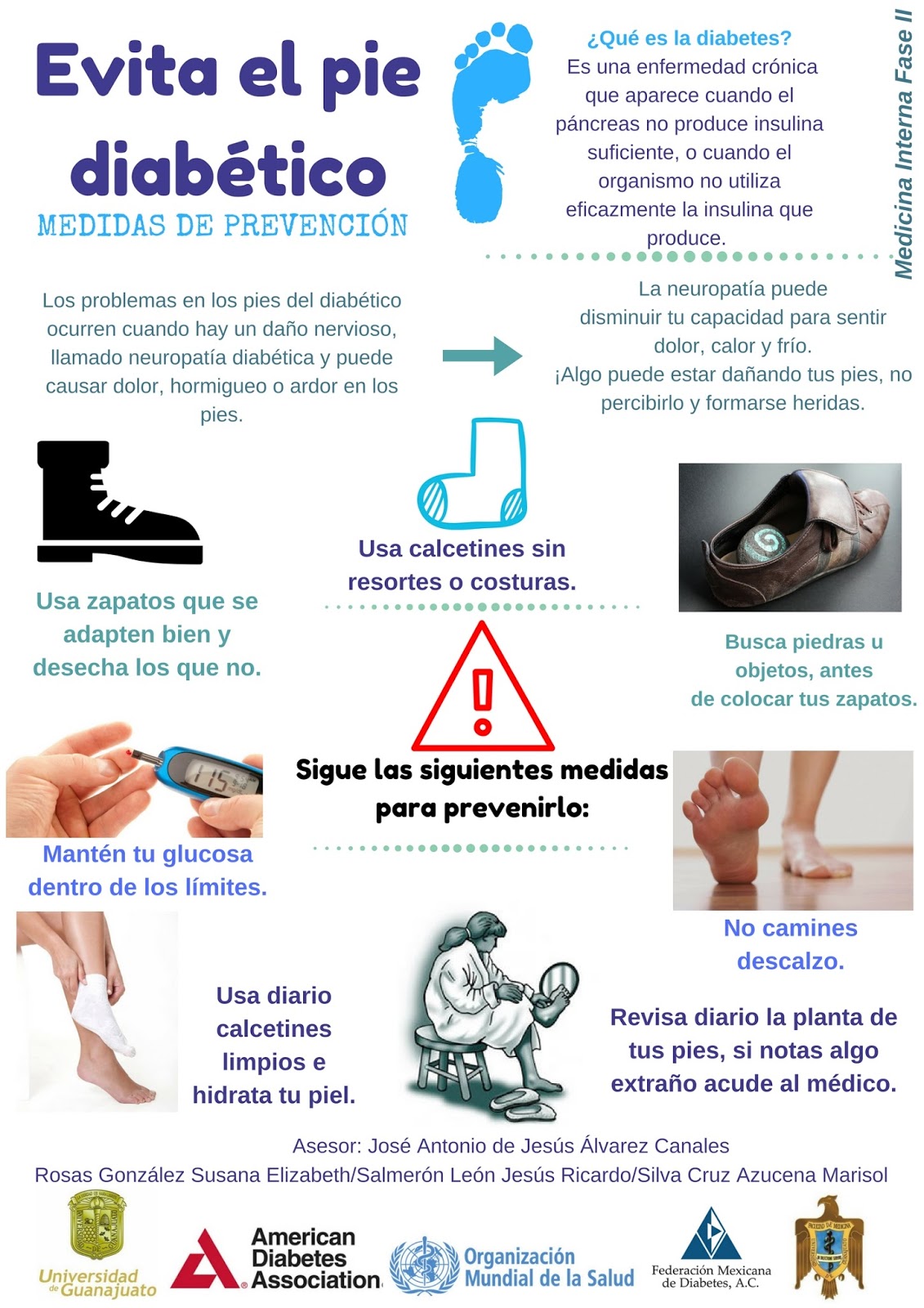 DIVULGACIÓN CIENTÍFICA UG: Evita el Pie Diabético