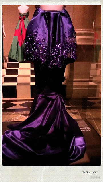 Robe du soir Christian Dior Swarowski Expo Paris Haute Couture 2013 Hotel de Ville
