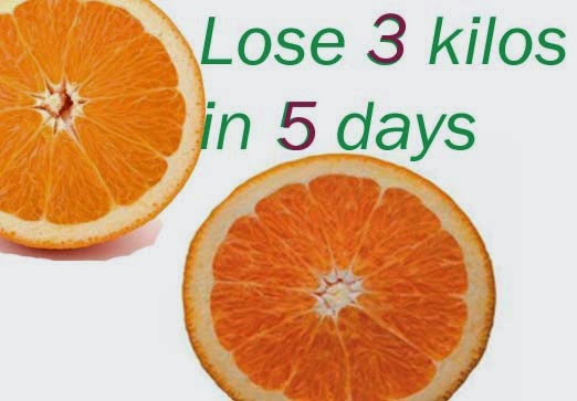 how to lose weight in 5 days
