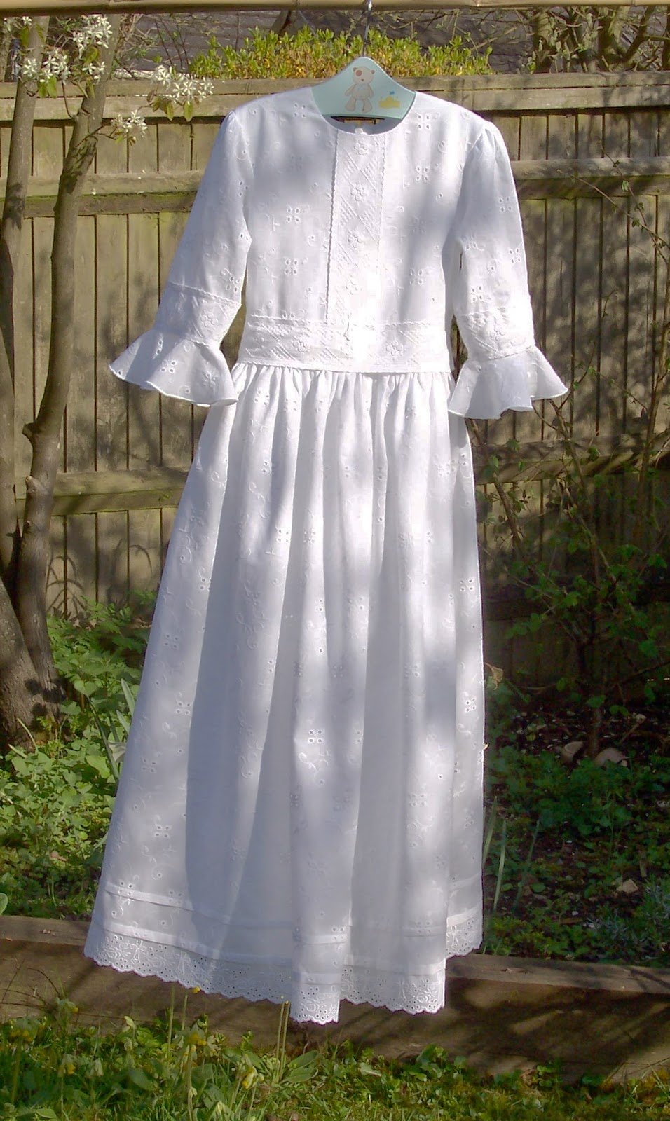 Zelie's Roses : Traditional Long-Sleeved First Holy Communion Dresses