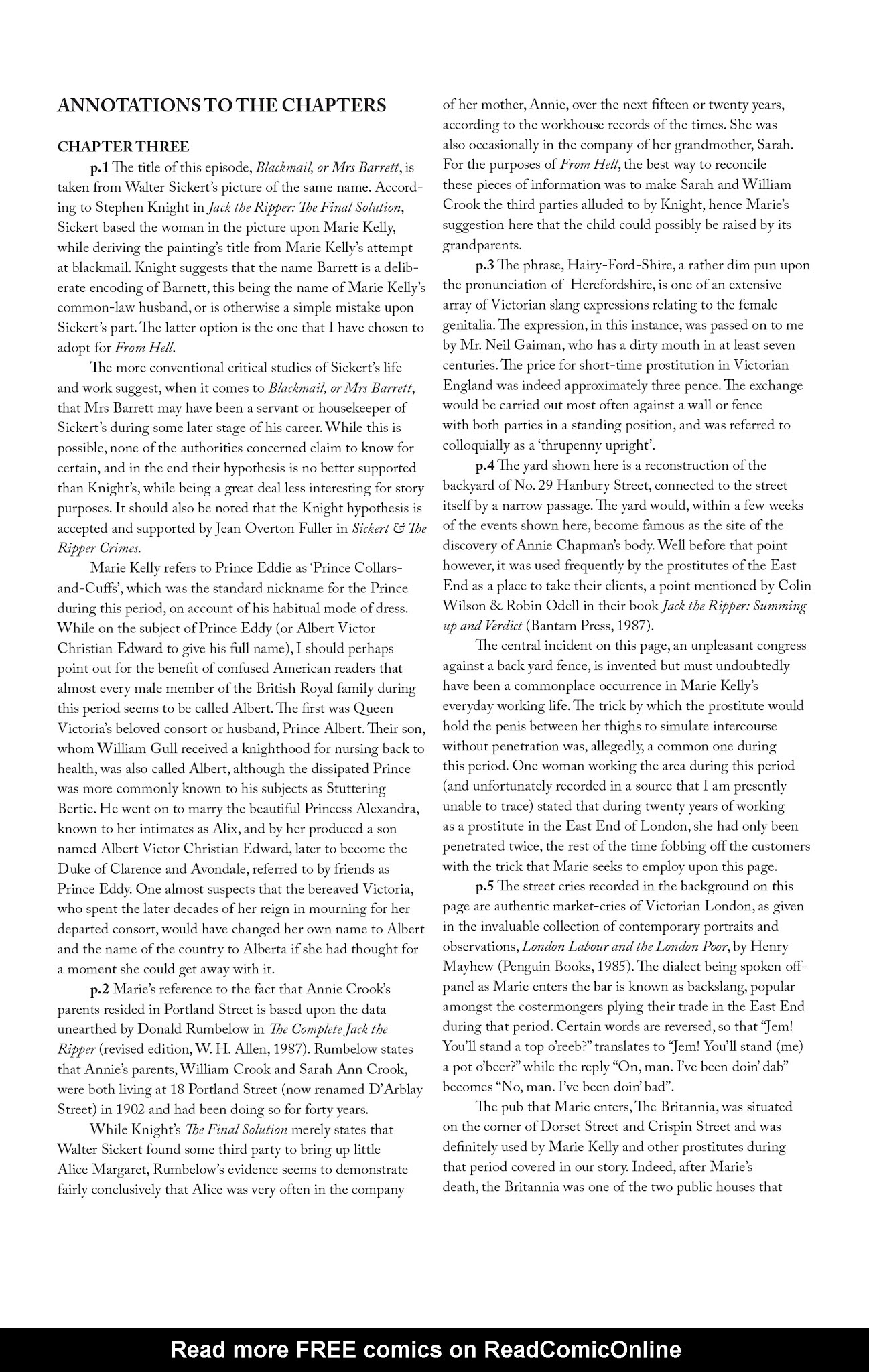 Read online From Hell: Master Edition comic -  Issue #2 - 62