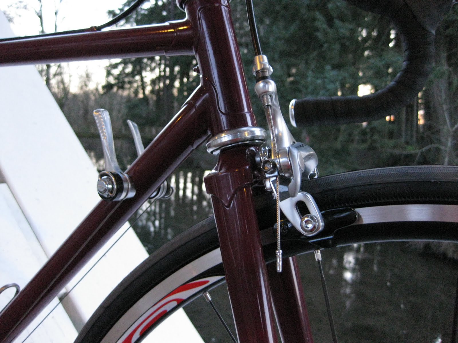 downtube shifters to handlebars