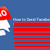 Send Message to Facebook