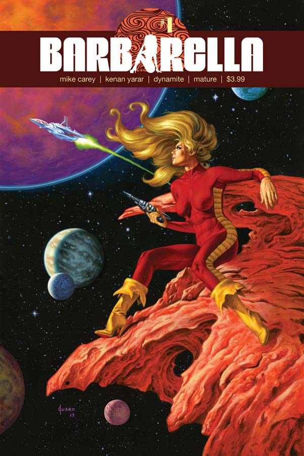 MAN OF BRONZE ¡BARBARELLA REGRESA EN DYNAMITE COMICS!