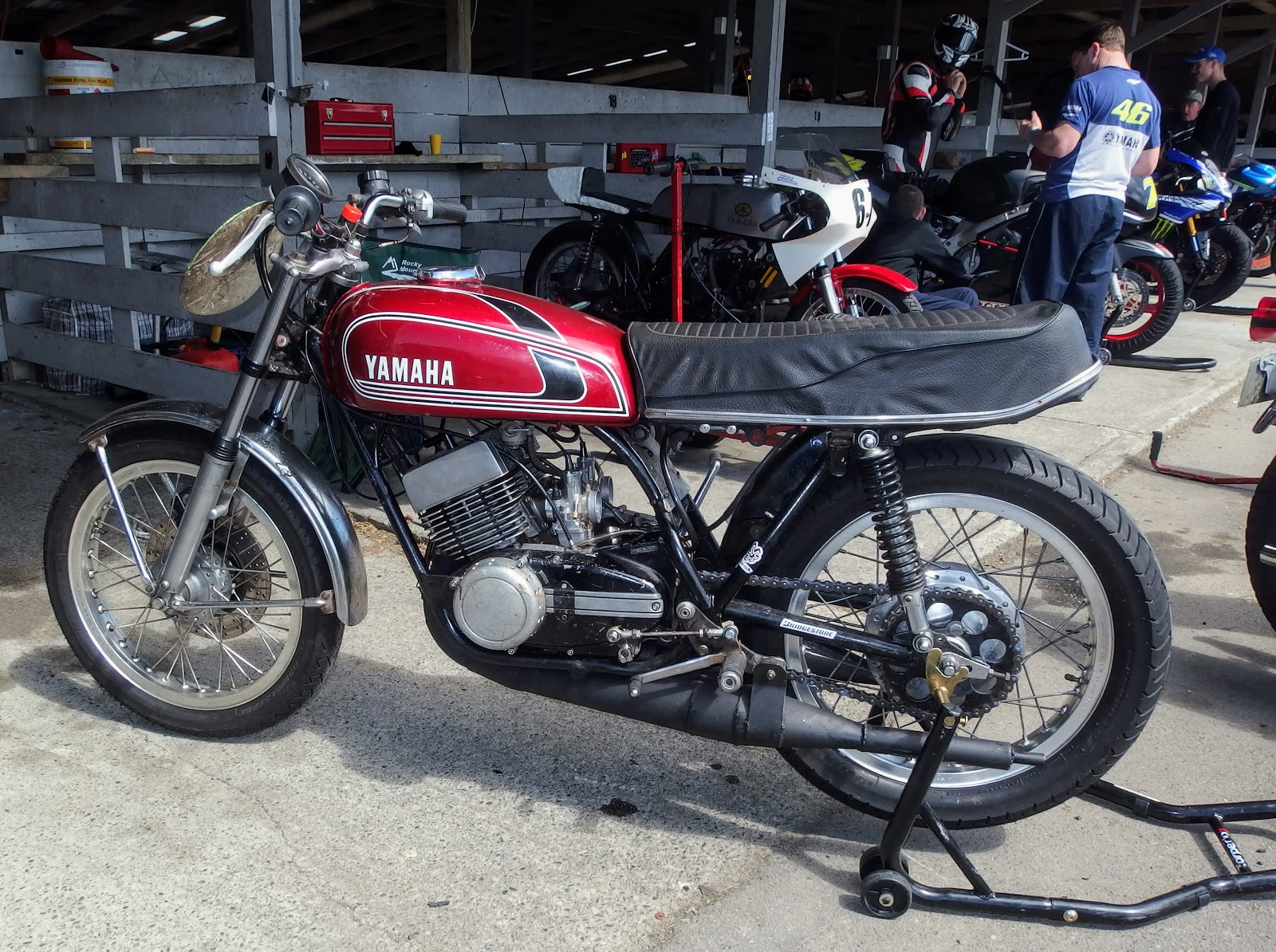 Blue Haze: More Suzuki TR250 fettling