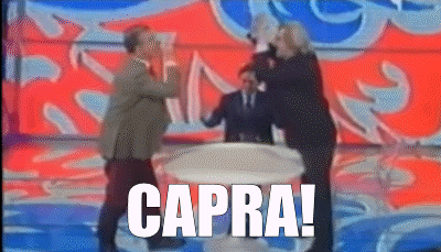 GIF ITALIANE: SGARBI CAPRA!