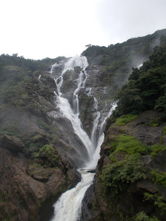 Majestic "DUDHSAGAR WATERFALLS" in Goa.