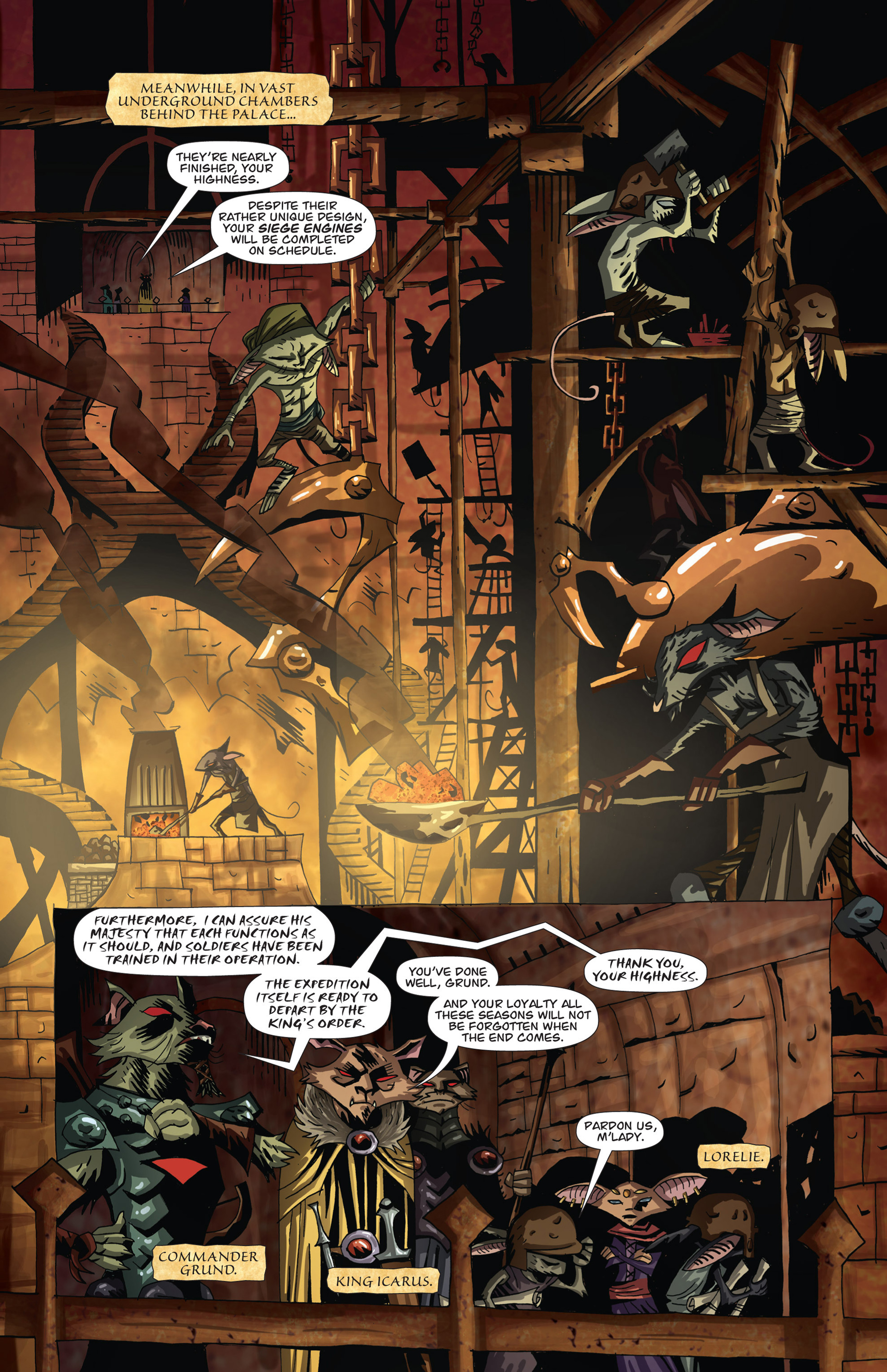 Read online The Mice Templar Volume 4: Legend comic -  Issue #3 - 7