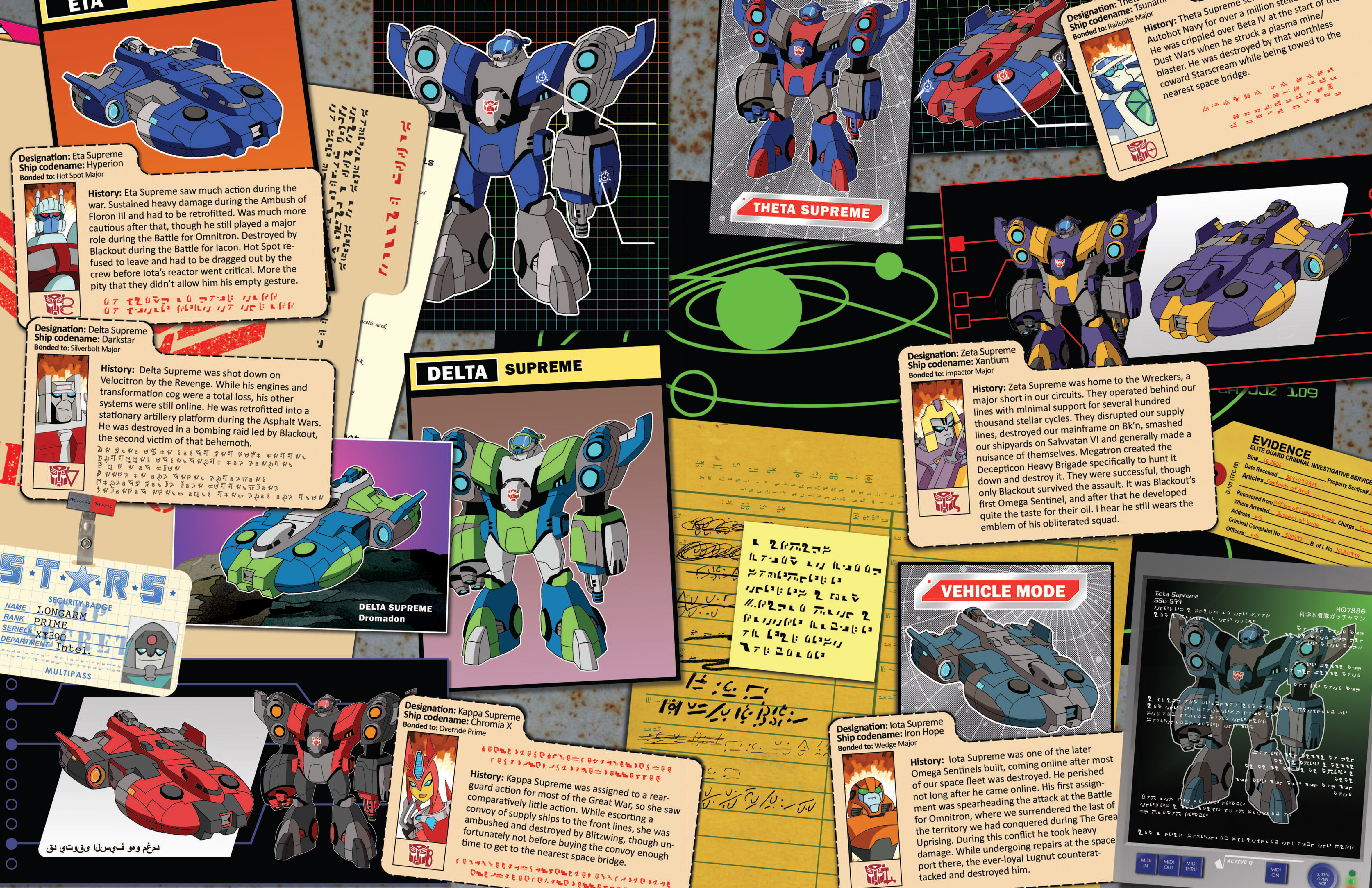 Read online Transformers Animated: The Allspark Almanac comic -  Issue # TPB 2 - 137
