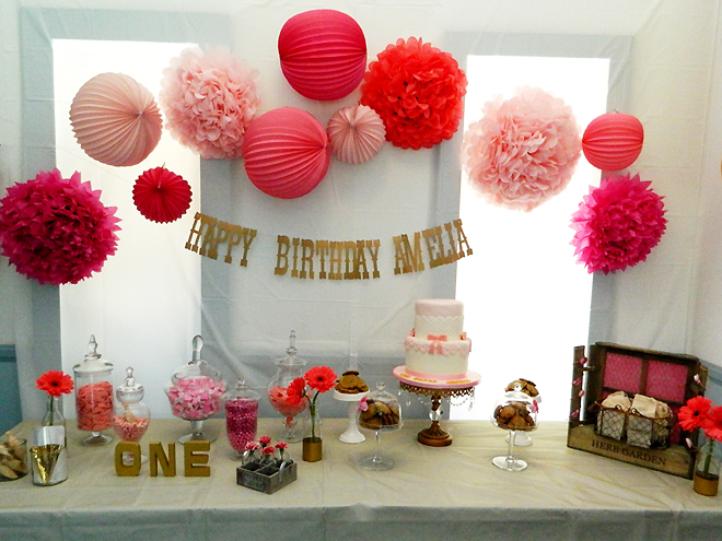 SUGAR AND SOIRÉES Garden Themed 1st Birthday