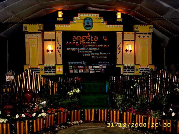 36 Contoh Desain Dekorasi Panggung Acara Perpisahan - Model Desain