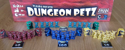 Dungeon Petz - The player Imps, Minions and Achievement tiles