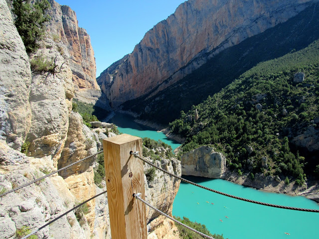 Vistas desde las pasarelas de Montfalcó