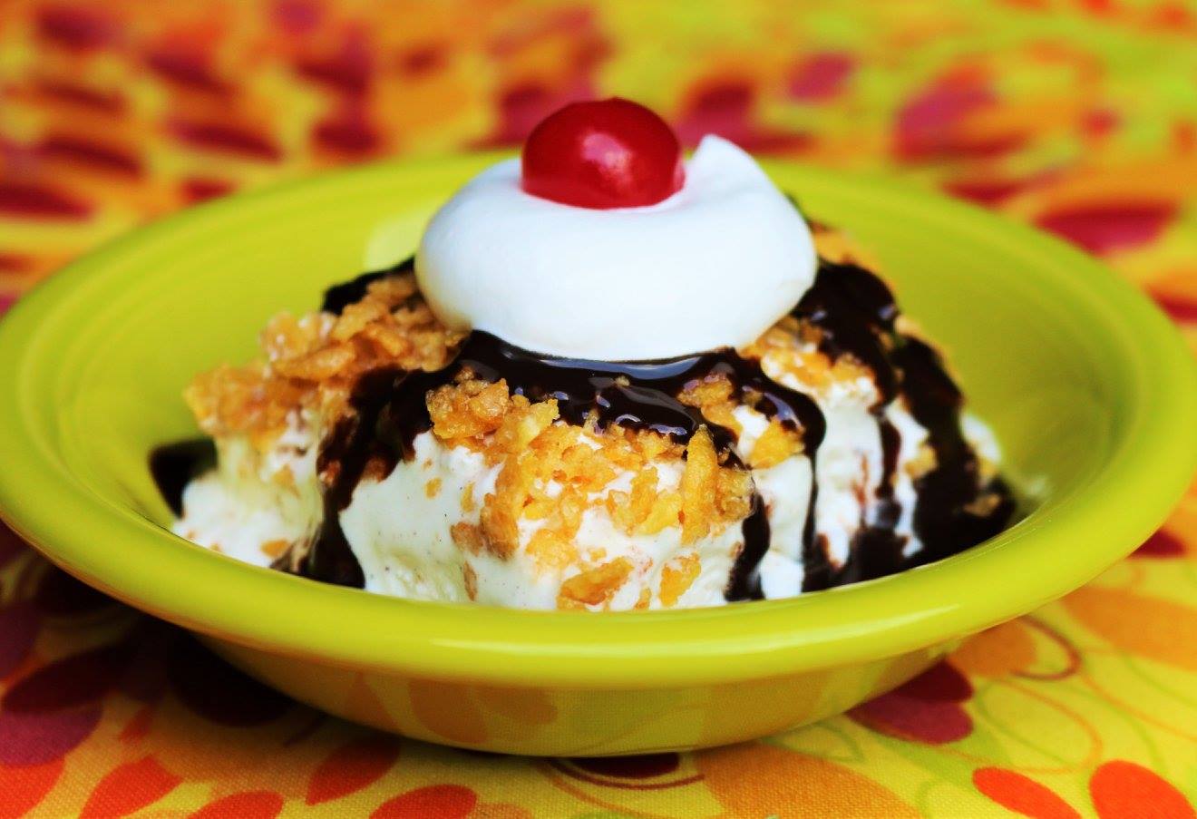 Mexican Fried Ice Cream Dessert Reviewz & Newz