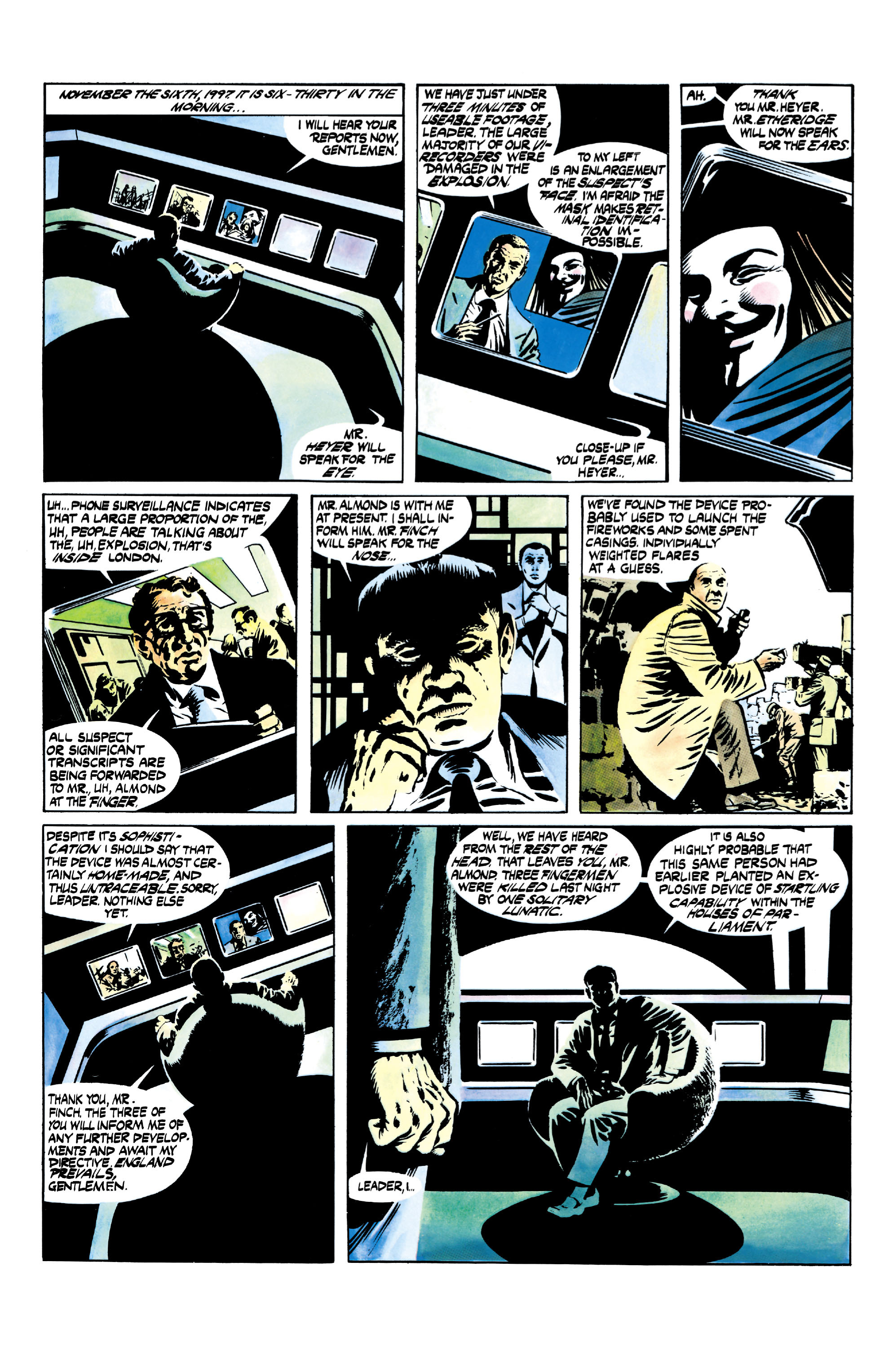 Read online V for Vendetta comic -  Issue #1 - 8