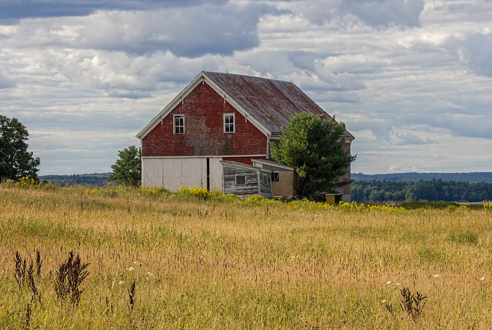 Hanging Frame Photography Summer Day's Jefferson, Maine