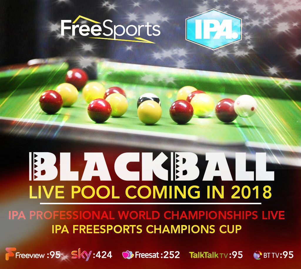Live Blackball Pool on FreeSports