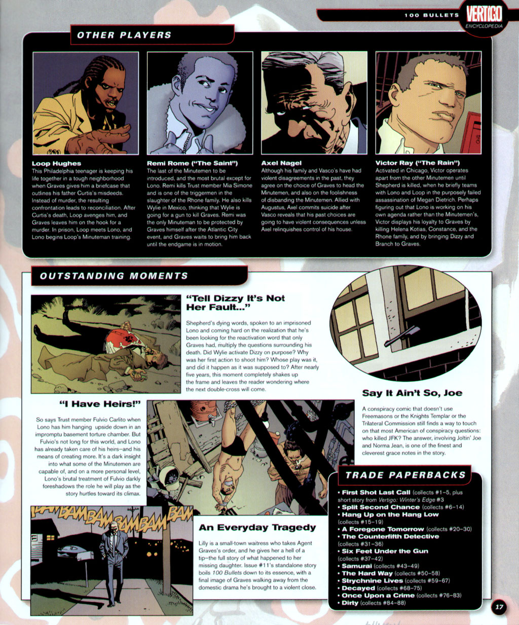 Read online The Vertigo Encyclopedia comic -  Issue # TPB (Part 1) - 17
