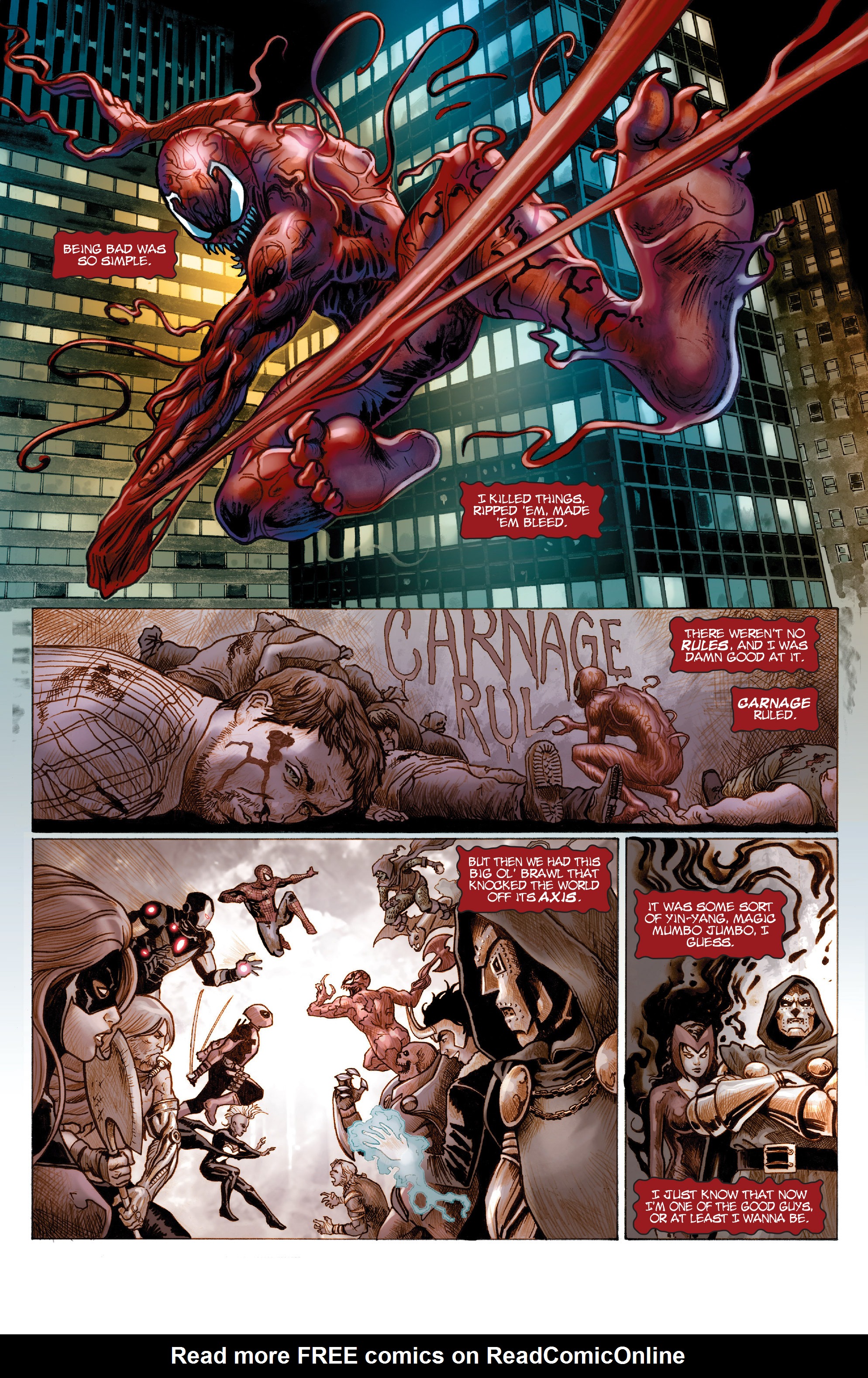 Read online AXIS: Carnage comic -  Issue #1 - 5