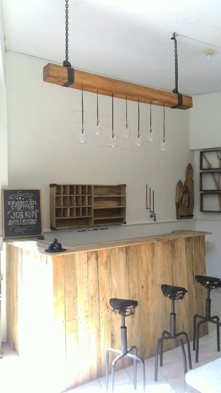 Desain Interior Mini Coffee Shop Yang Simple Dan Unik JUAL KAYU