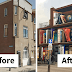 Dutch Artists Paint An Enormous Bookcase On An Apartment Building That Features Residents’ Favorite Books