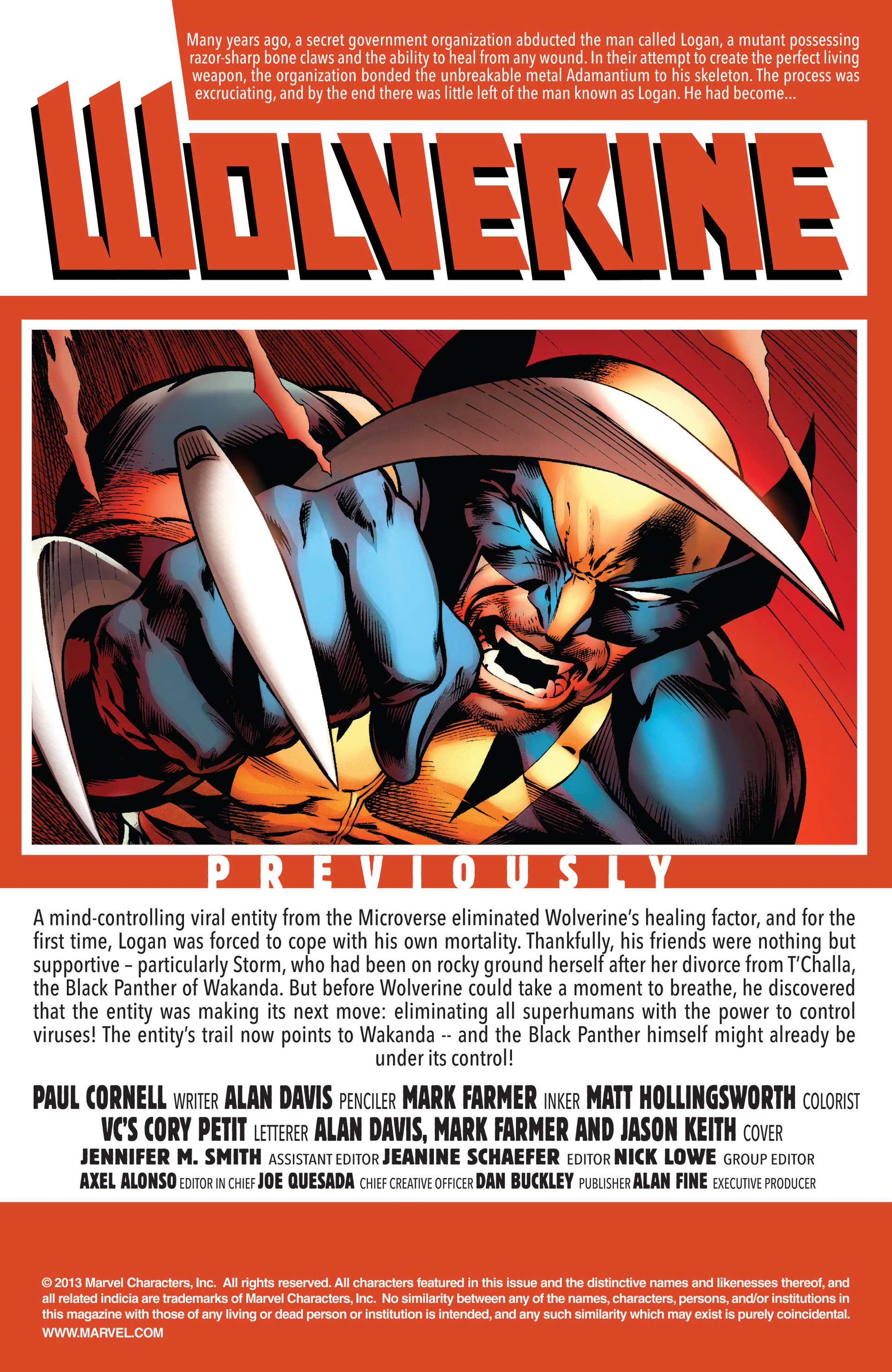 Read online Wolverine (2013) comic -  Issue #8 - 2