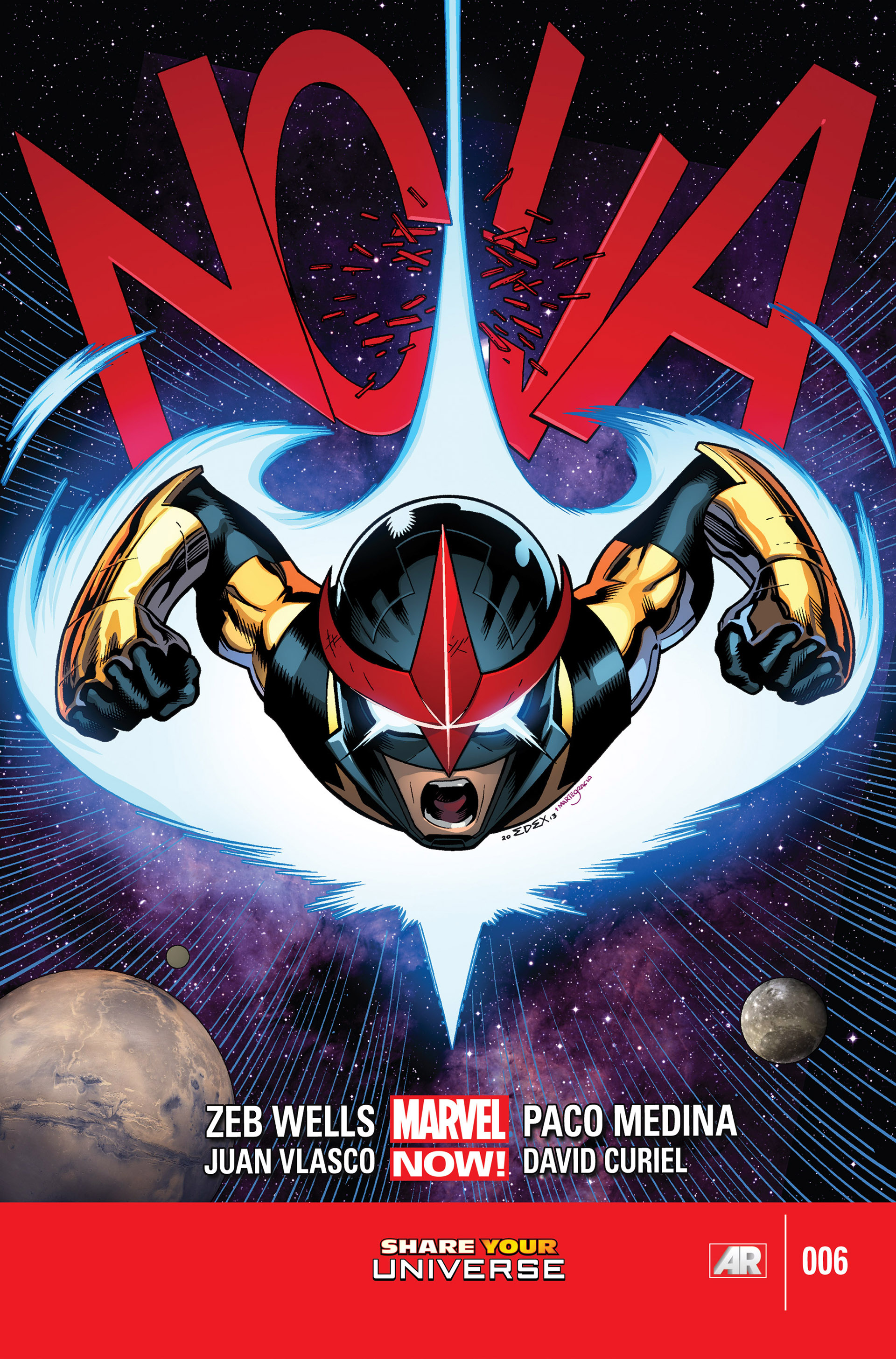 Read online Nova (2013) comic -  Issue #6 - 1
