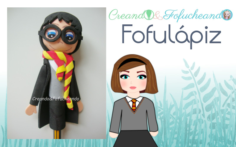 Toppers para lápices con los personajes de Harry Potter 