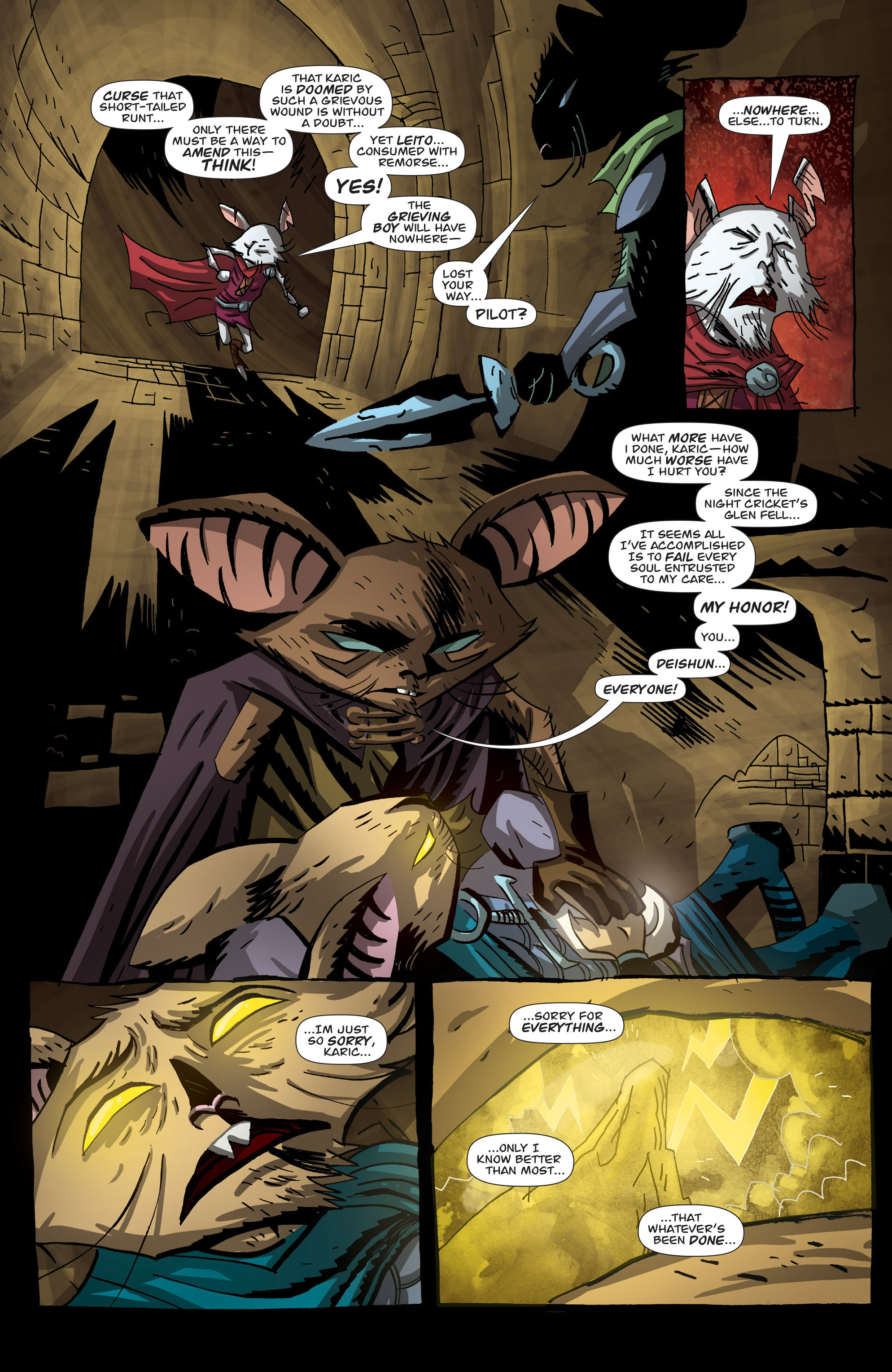 Read online The Mice Templar Volume 5: Night's End comic -  Issue #3 - 7