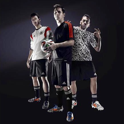 botas de fútbol adidas Battle Pack colección Mundial Brasil 2014