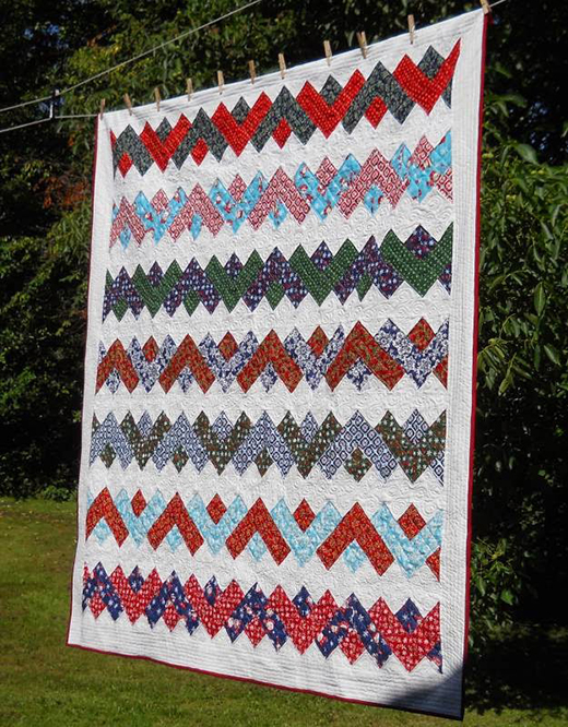 Quilting Land Holiday Ribbons Quilt