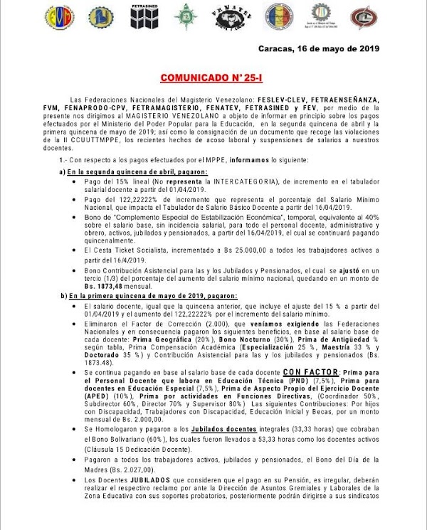 Explicación de pagos efectuados en: En la segunda quincena de abril y primera de mayo + planteamientos Explicación de pagos efectuados en: En la segunda quincena de abril y primera de mayo + planteamientos
