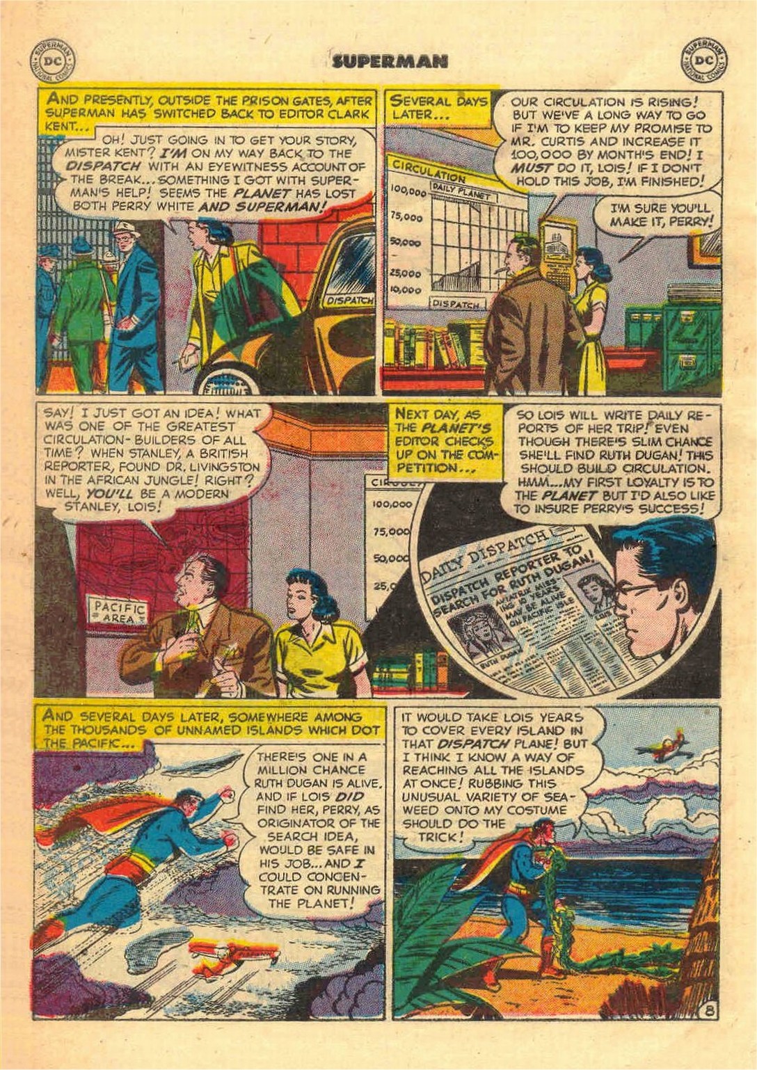 Read online Superman (1939) comic -  Issue #73 - 44