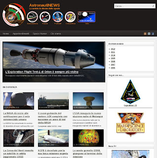 Home page di AstronautiNEWS