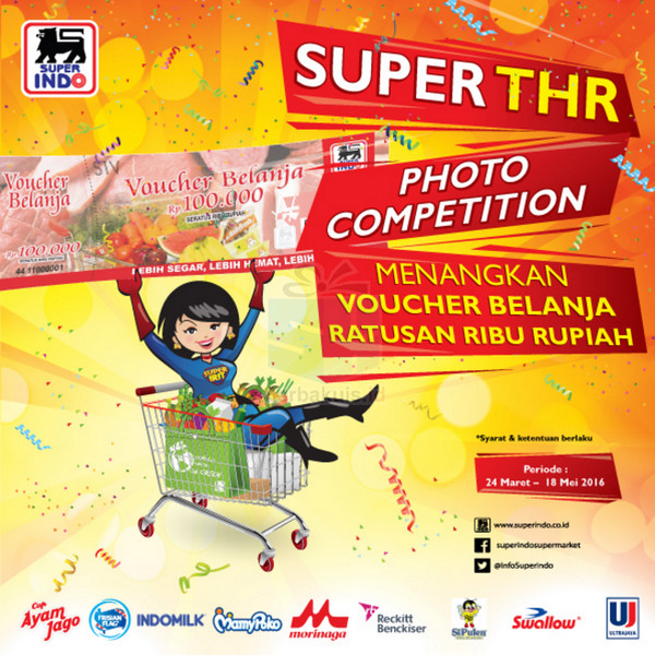 Kontes Foto Super THR Berhadiah Voucher Total 2 Juta Rupiah Kontes Foto Super THR Berhadiah Voucher Total 2 Juta Rupiah