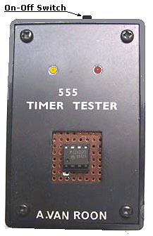 Simple 555 Tester Circuit Diagram