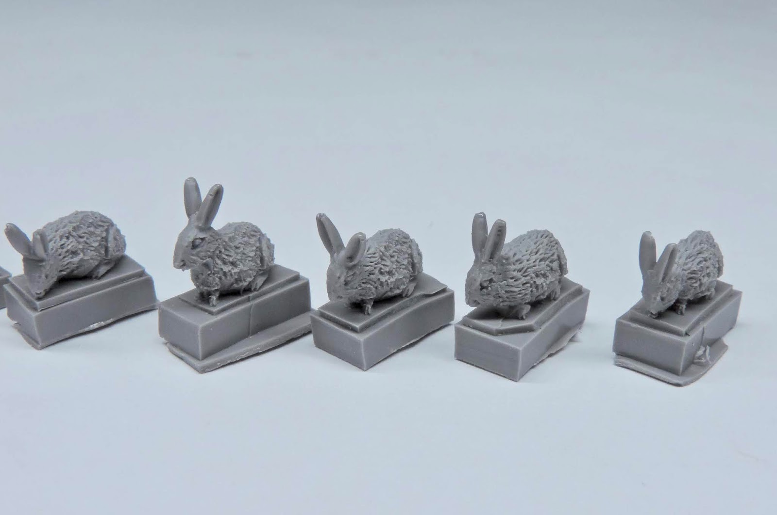 Pete's Model World Red Zebra Models, A Fluffle Of Rabbits & WW1 Stowage