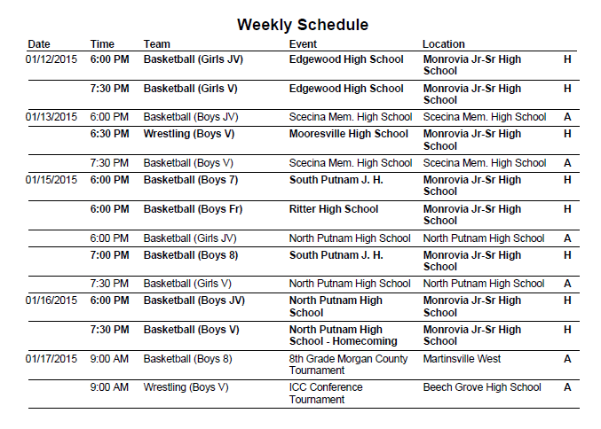 Athletic Schedule - January 12-17 ~ The Bulldog Fetch: Super Bowl 2015 Athletic Schedule - January 12-17 ~ The Bulldog Fetch: Super Bowl 2015