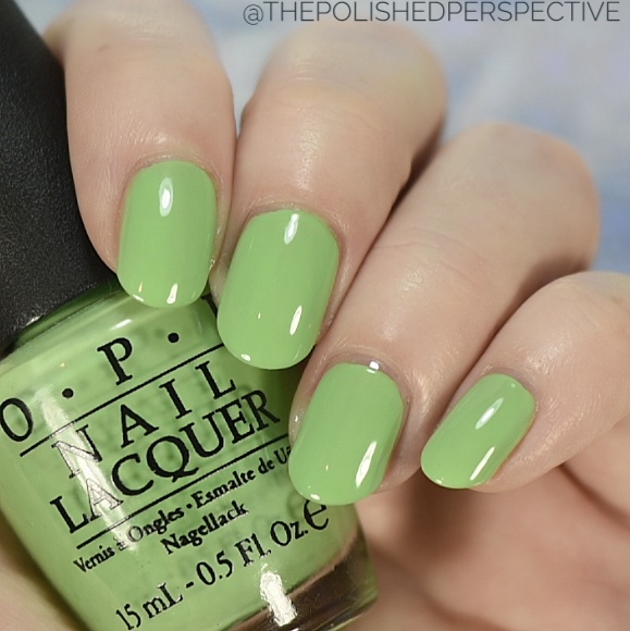 The Polished Perspective A Year In Color OPI Greens